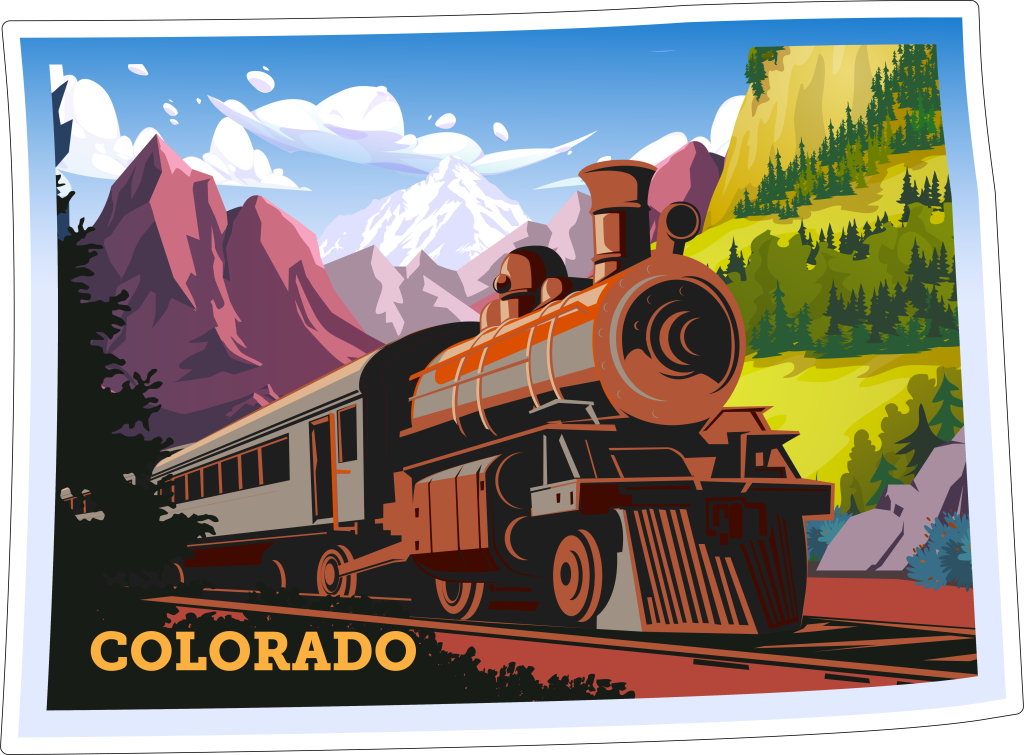 Colorado State Sticker