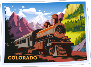 Colorado State Sticker