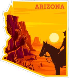 Arizona State Sticker
