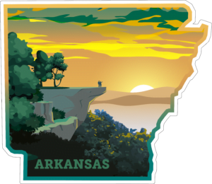 Arkansas State Sticker