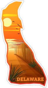 Delaware State Sticker
