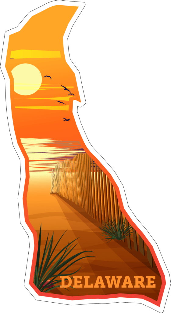 Delaware State Sticker