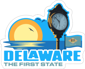 Delaware Adventure Sticker