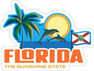 Florida Adventure Sticker