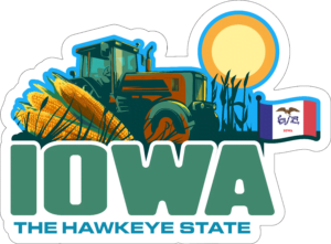 Iowa Adventure Sticker