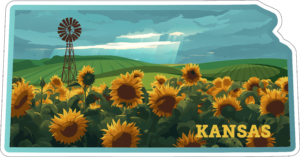 Kansas State Sticker