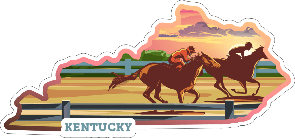 Kentucky State Sticker