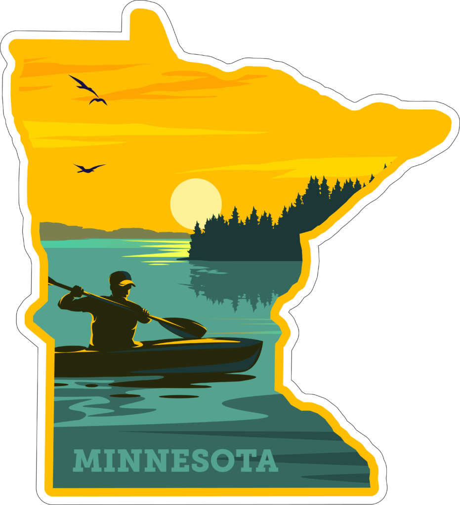 Minnesota State Sticker