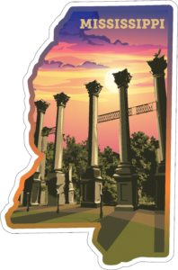 Mississippi State Sticker