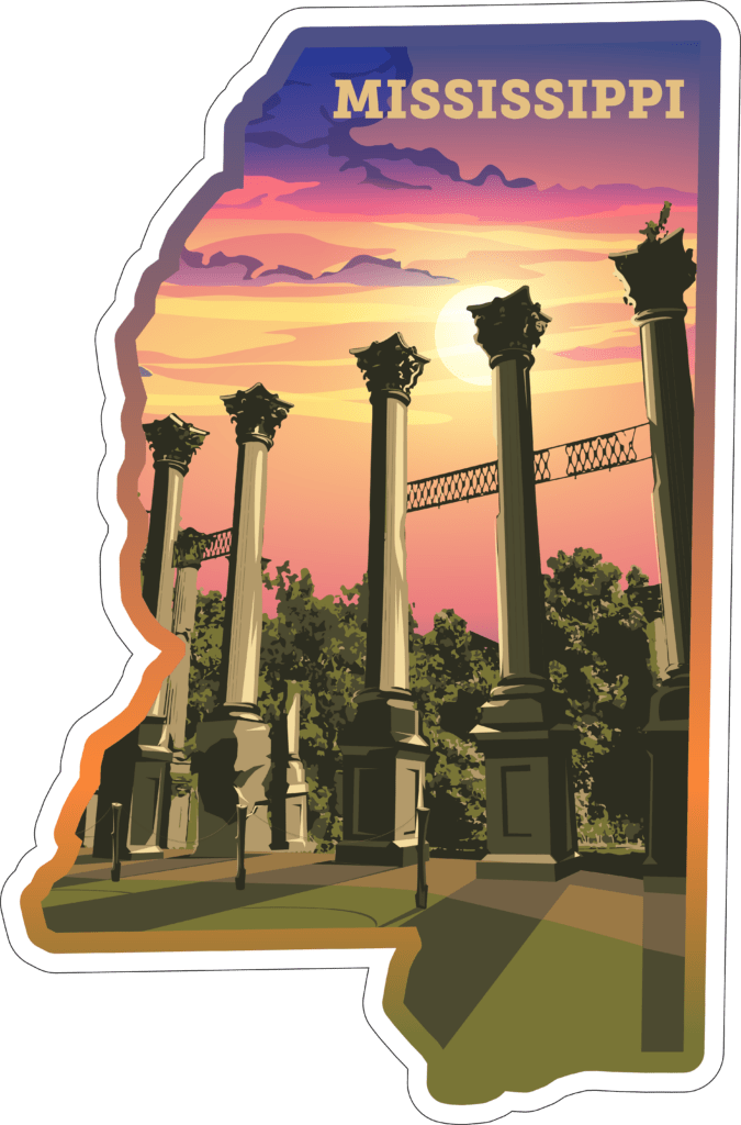 Mississippi State Sticker