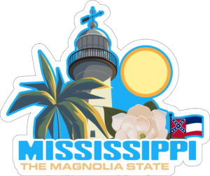 Mississippi Adventure Sticker