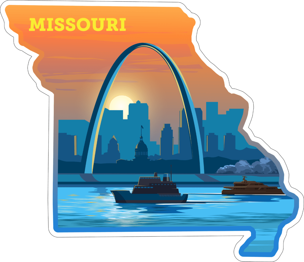 Missouri State Sticker