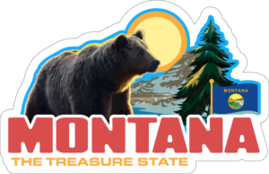 Montana Adventure Sticker