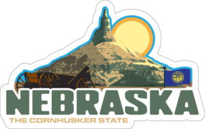 Nebraska Adventure Sticker
