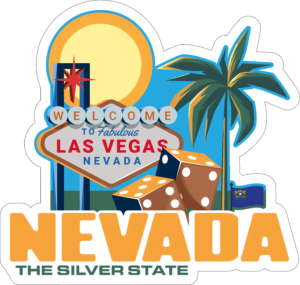 Nevada Adventure Sticker