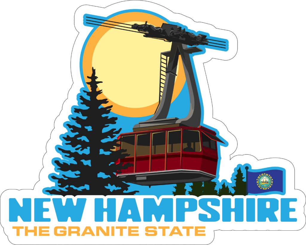 New Hampshire Adventure Sticker