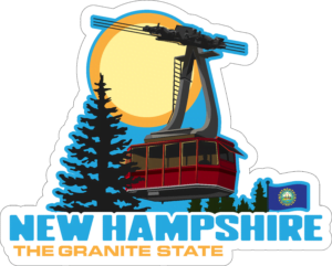 New Hampshire Adventure Sticker