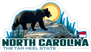 North Carolina Adventure Sticker