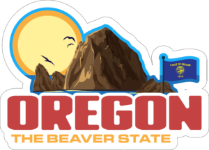 Oregon Adventure Sticker