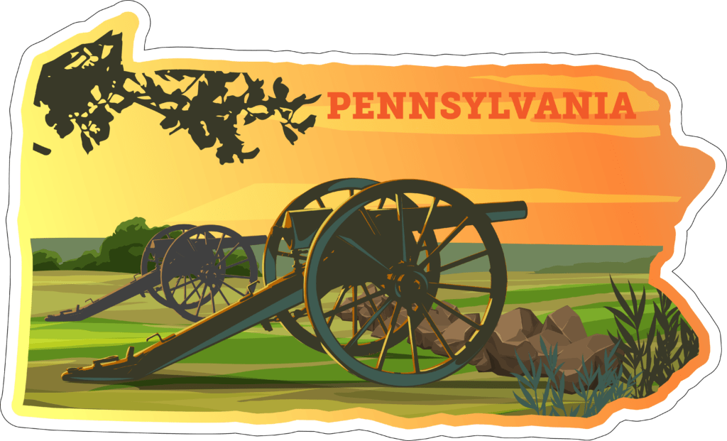 Pennsylvania State Sticker