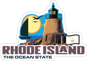 Rhode Island Adventure Sticker