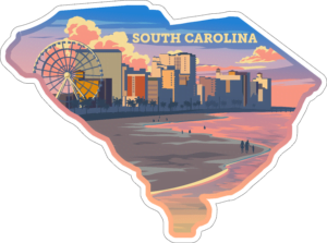South Carolina State Sticker