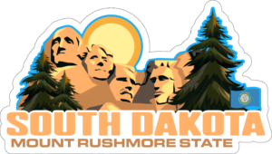 South Dakota Adventure Sticker