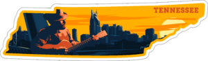 Tennessee State Sticker