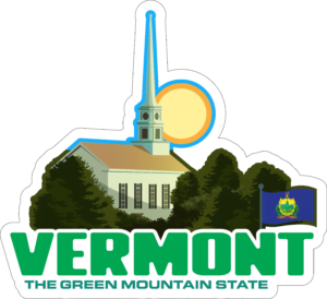 Vermont Adventure Sticker