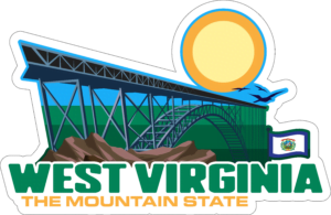 West Virginia Adventure Sticker