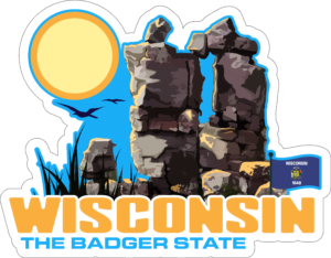 Wisconsin Adventure Sticker
