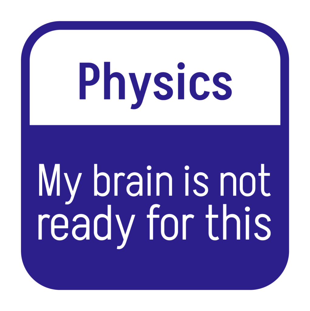 Physics sticker