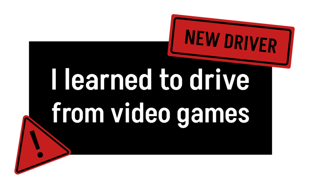 New driver on the road