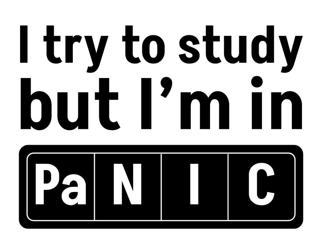 I'm in panic