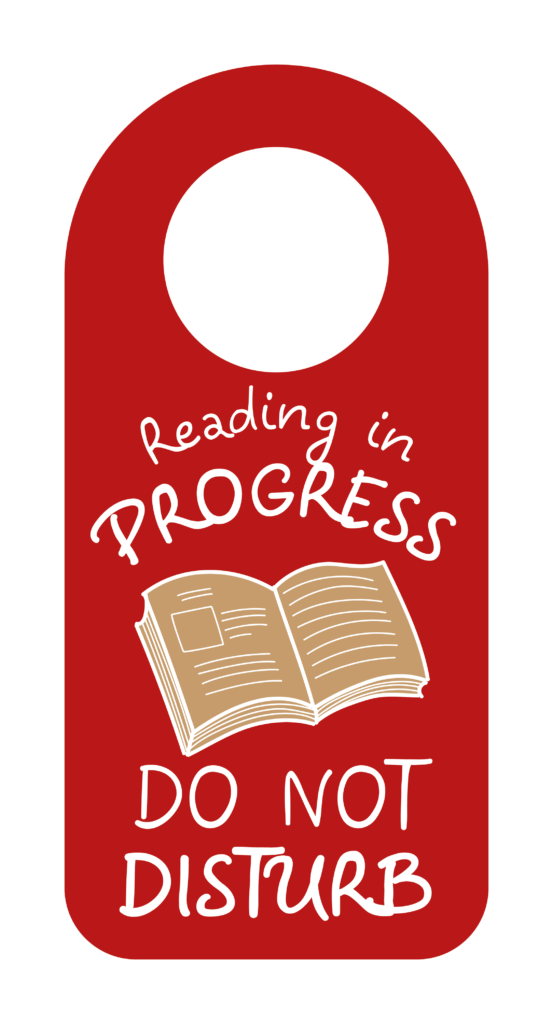 Reading in progress